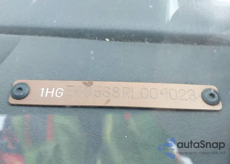 1994 Honda Civic Lx z USA, uszkodzony, nr VIN 1HGEG8568RL009023